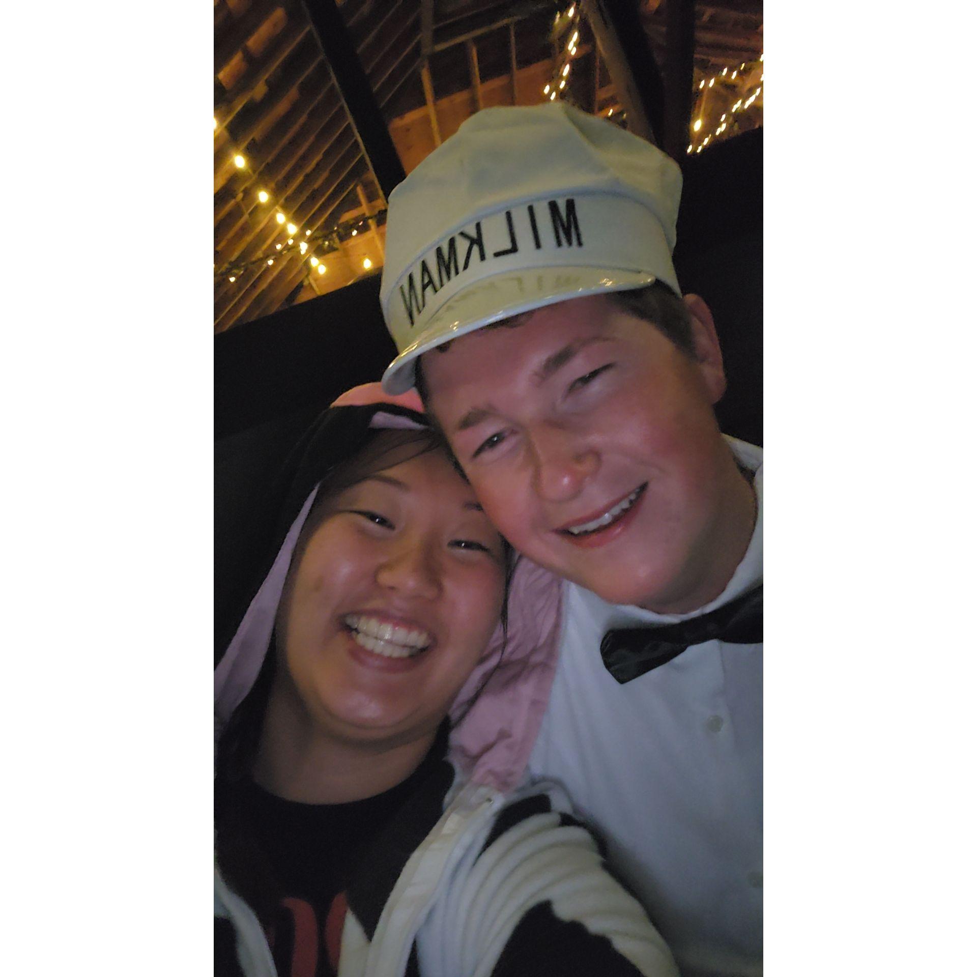 Halloween 2024: cow and milkman