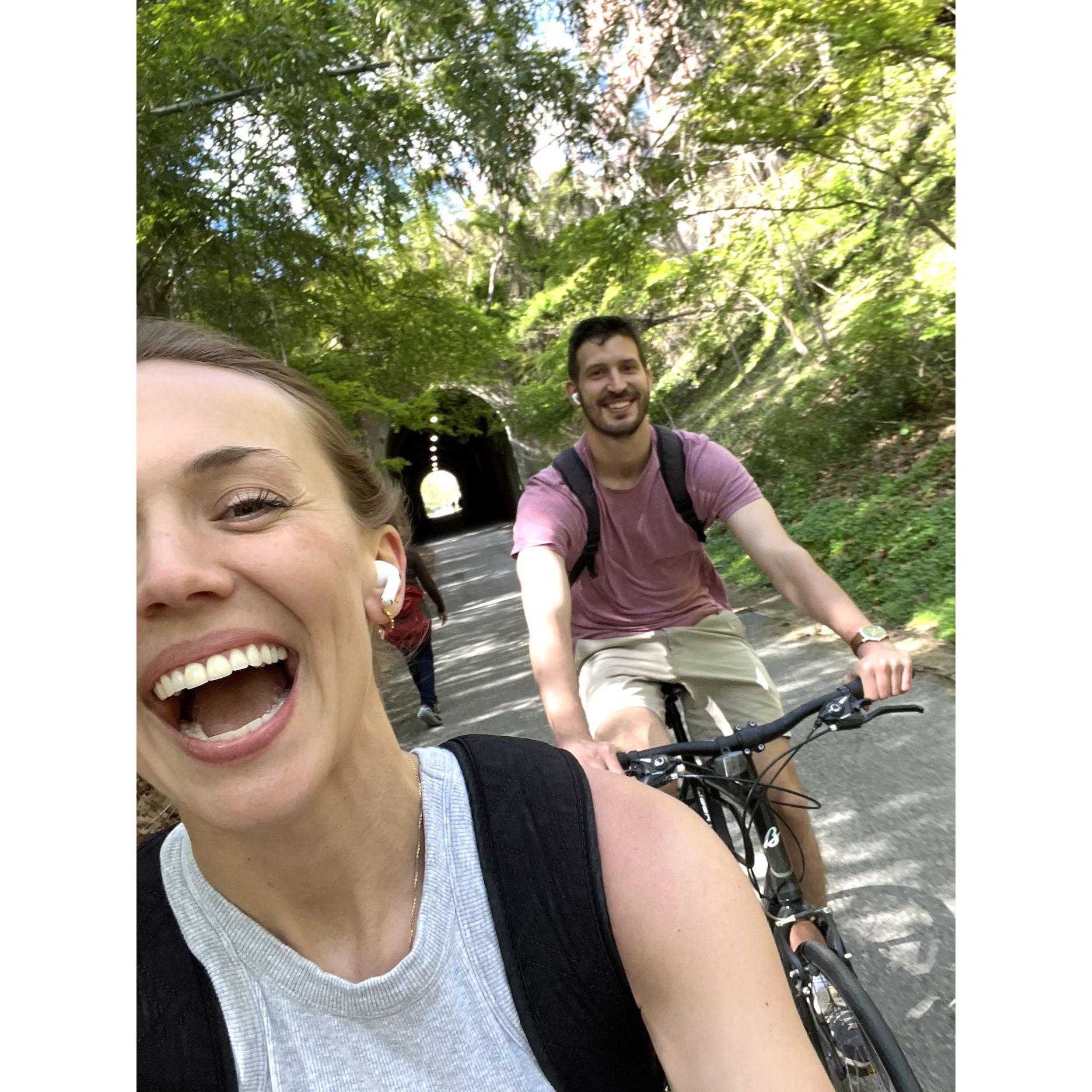 Bike ride to Georgetown