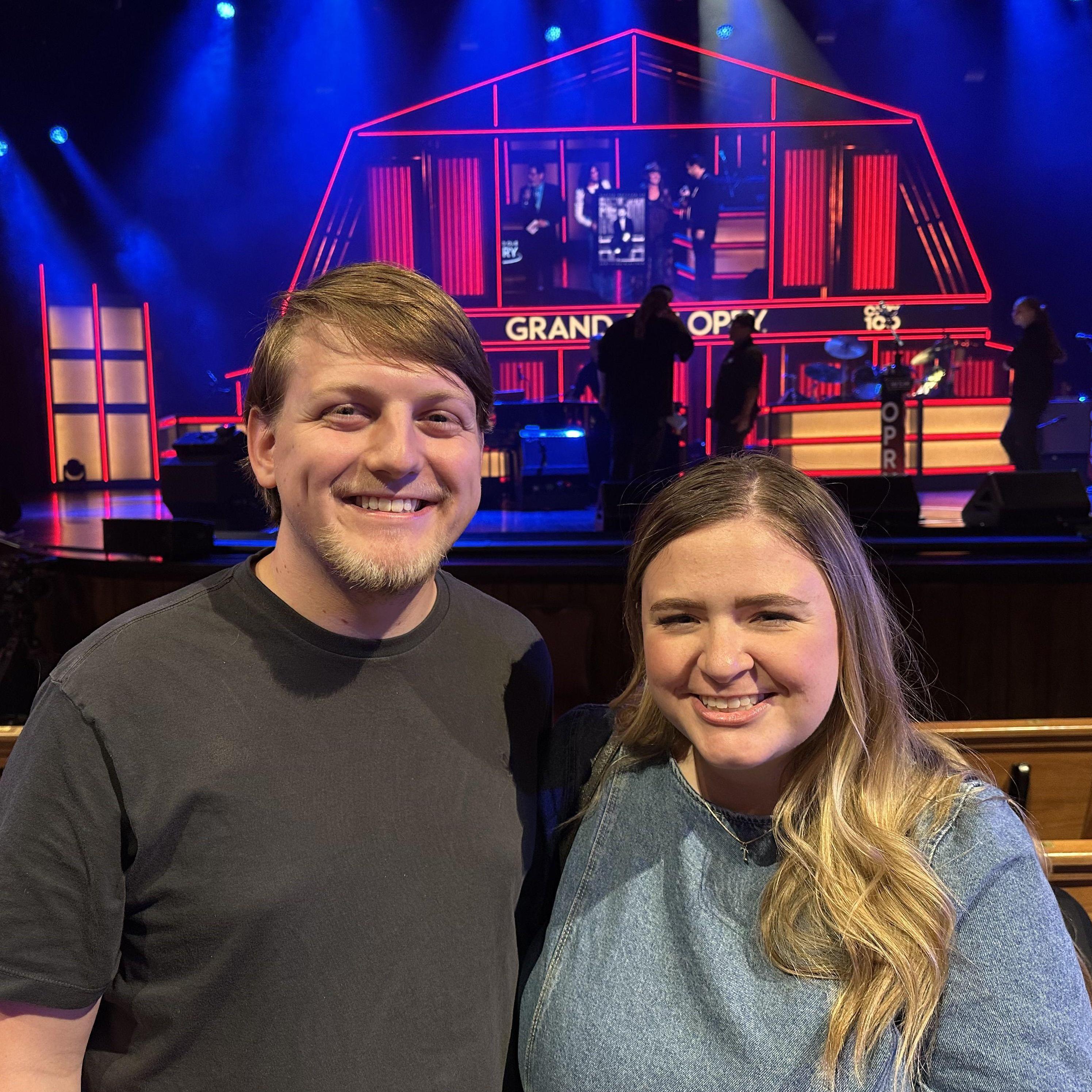 Ty's first time at the Grand Ole Opry!