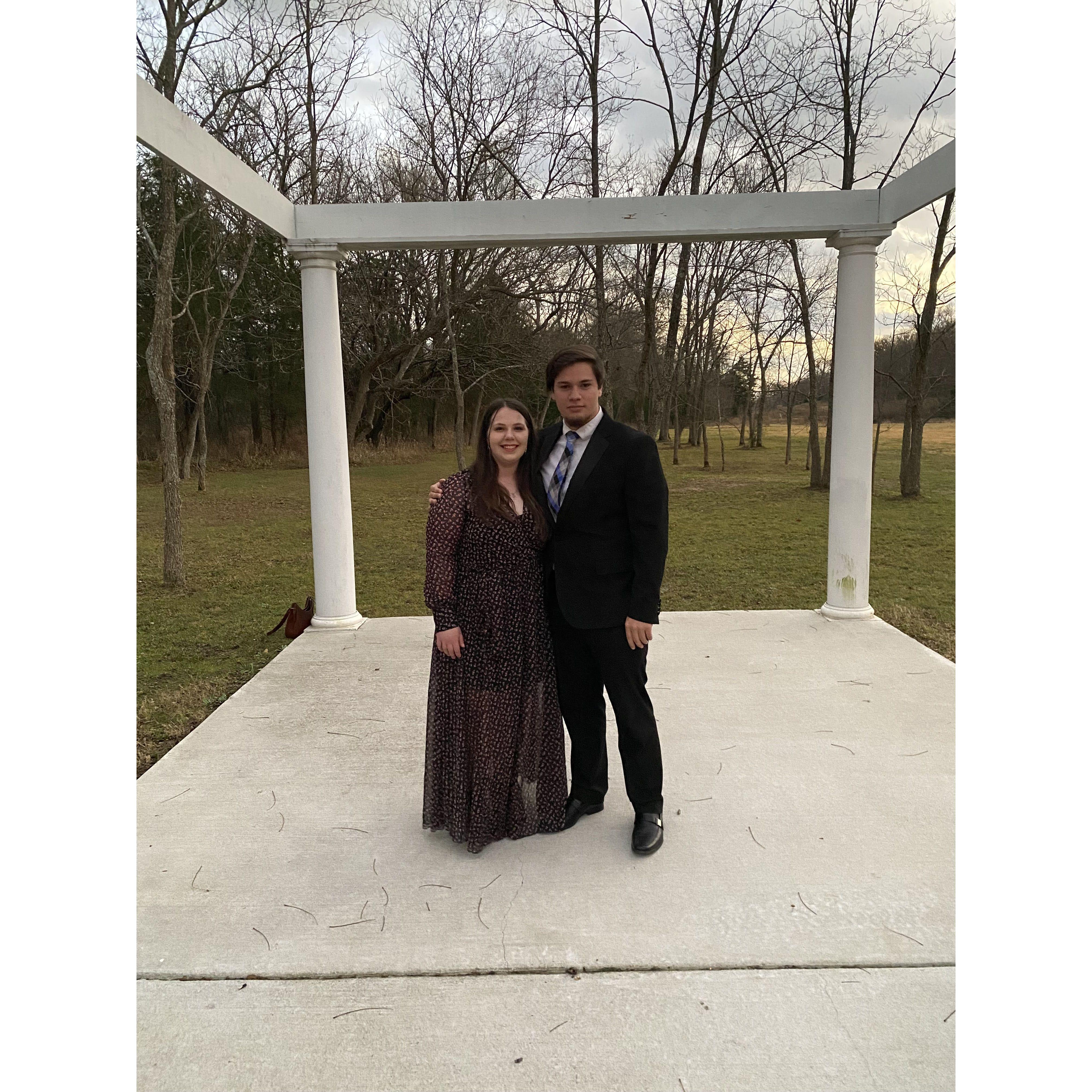 Our friends’ wedding!