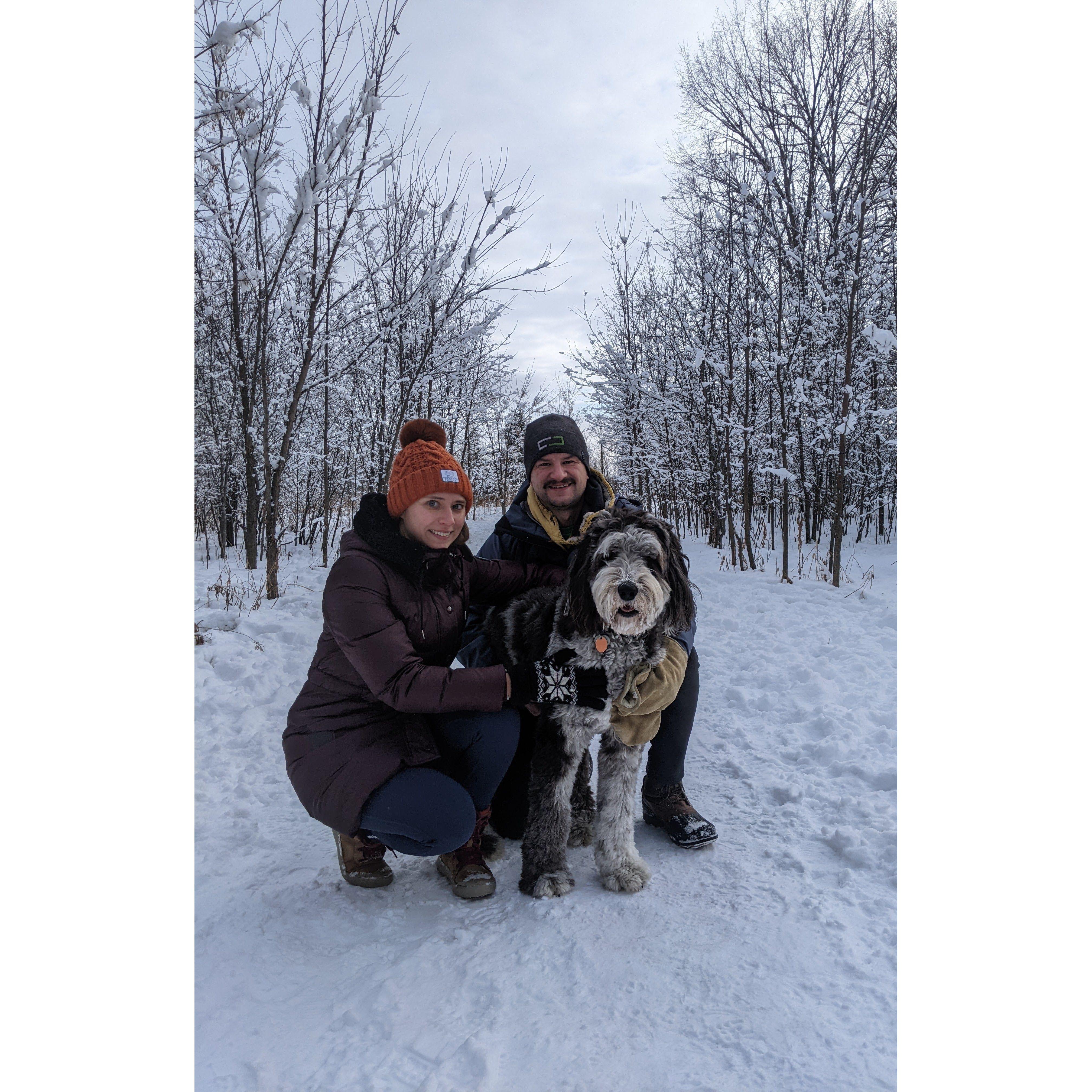 Christmas time in Minnesota