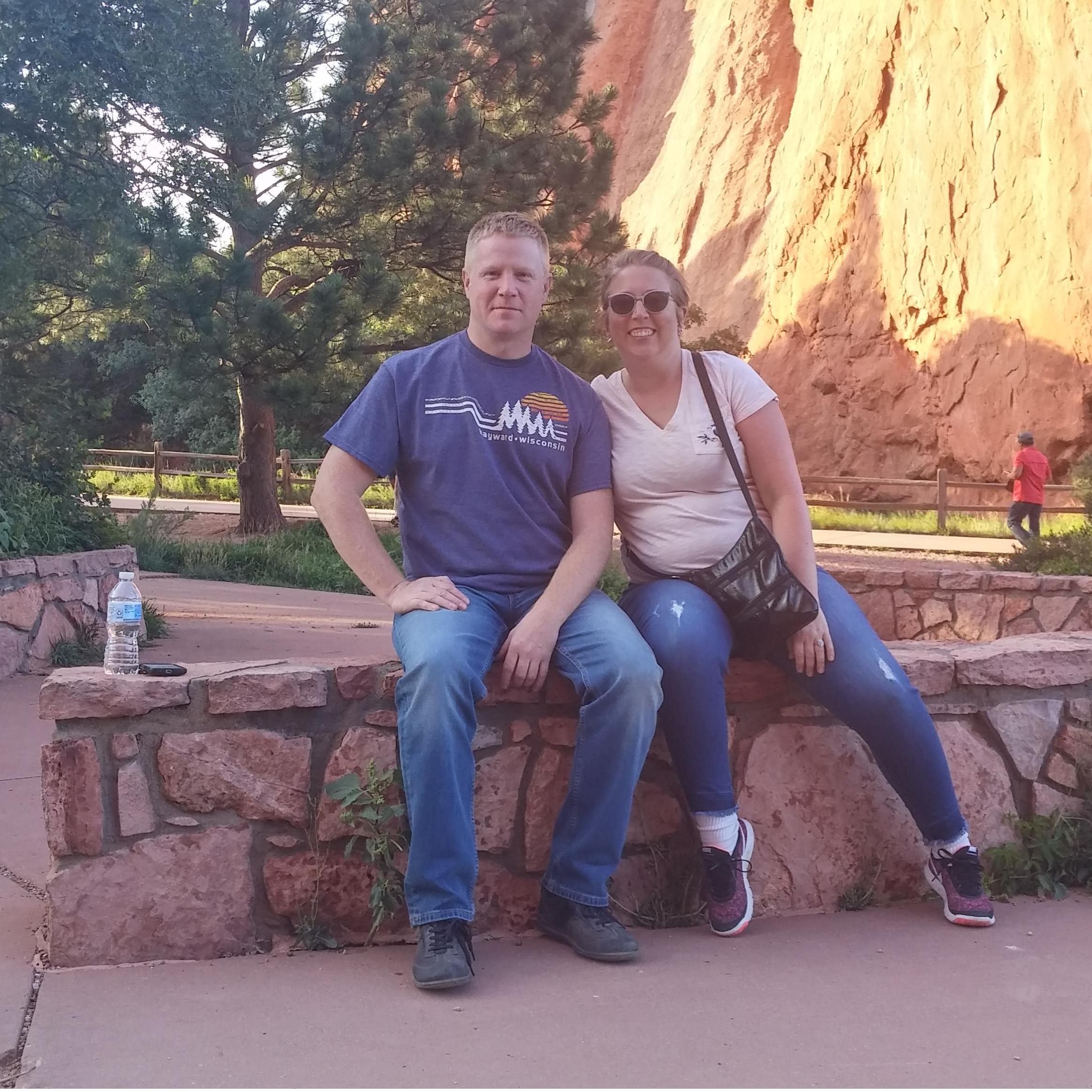 More sightseeing at Garden of the Gods near Denver.