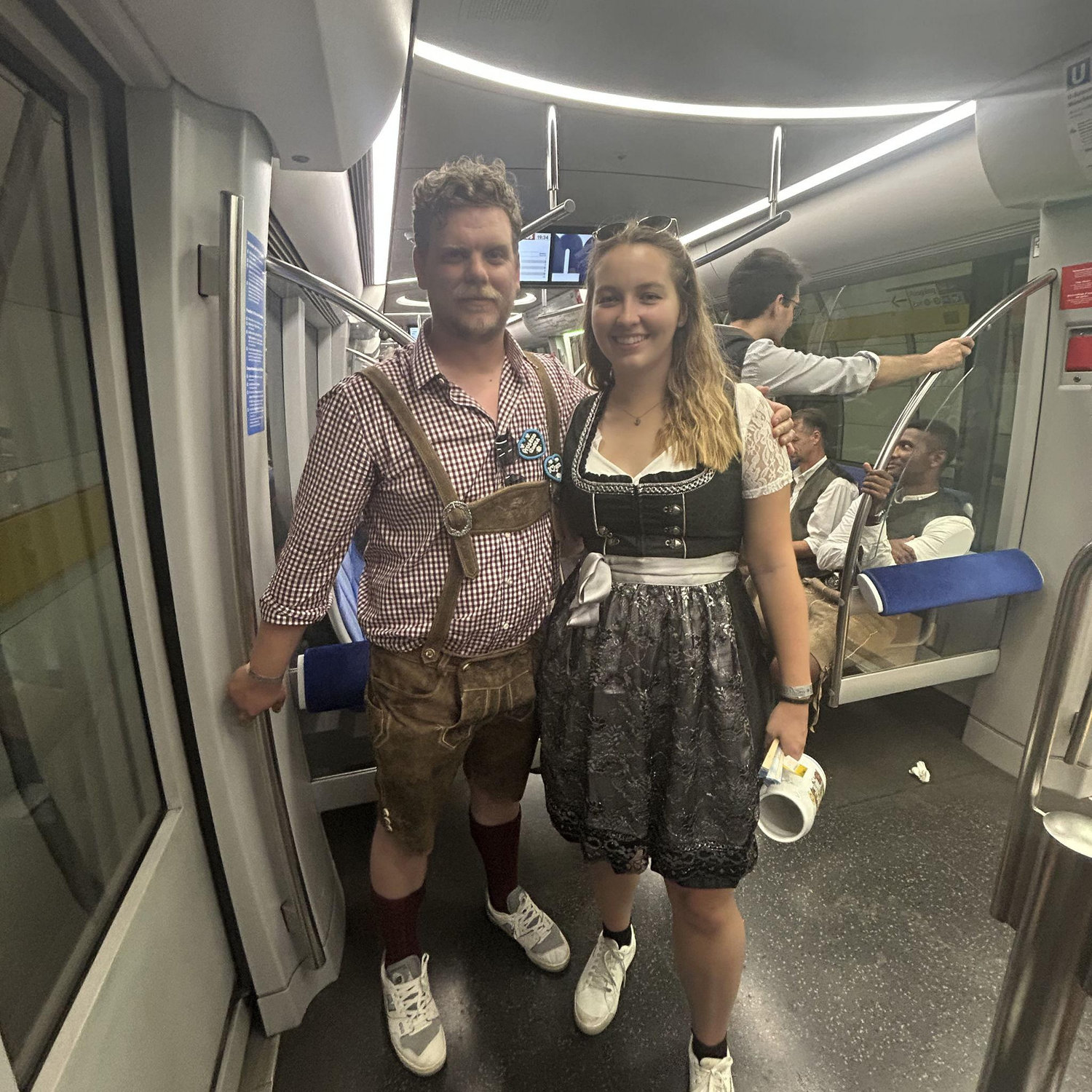 Super smooth, super easy metro ride home after Oktoberfest