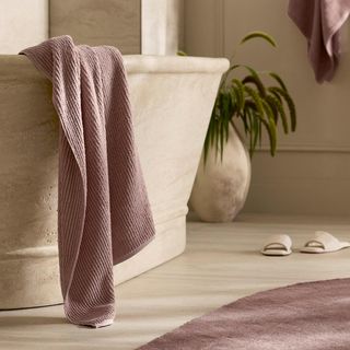 Turkish Ribbed Bath Towel