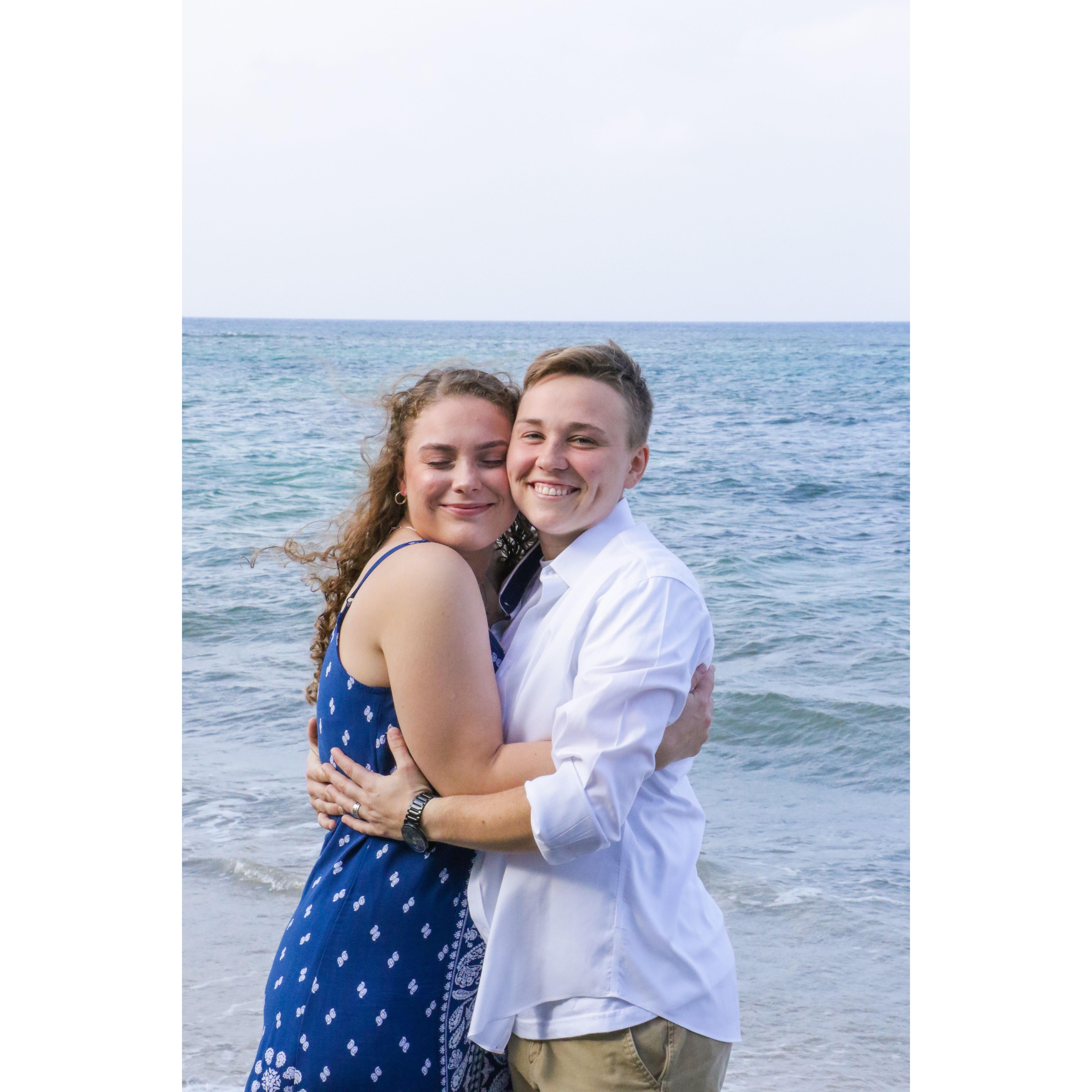 We had the pleasure of getting engaged in Saint Croix!