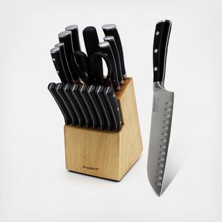 18-Piece Knife Block Set, Triple Riveted