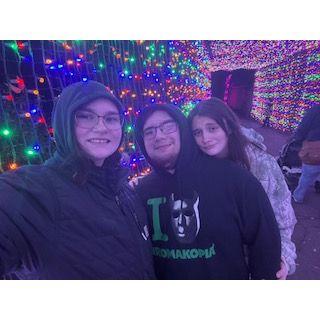 Oregon Zoo Lights, Christmas 2024.