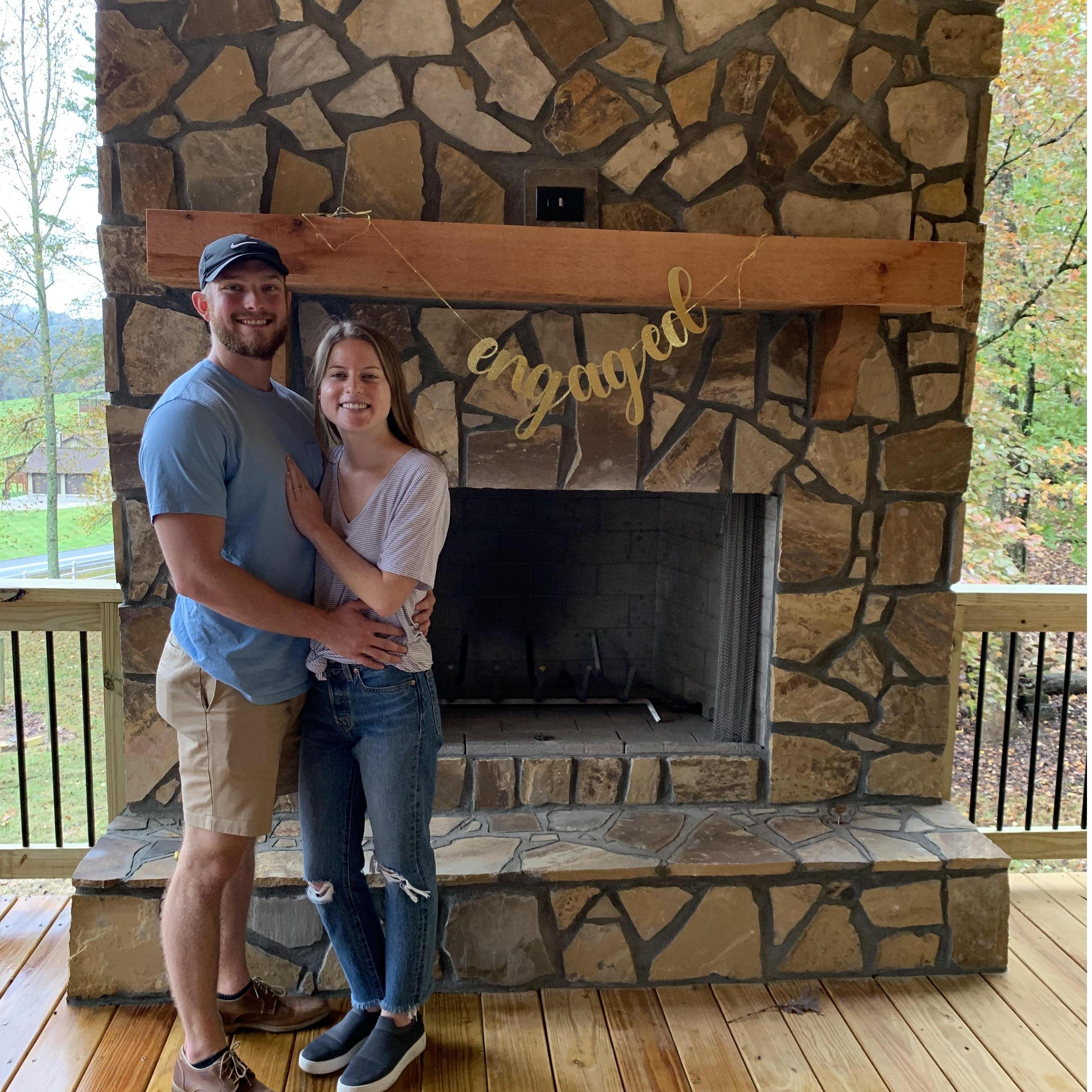 We're engaged!