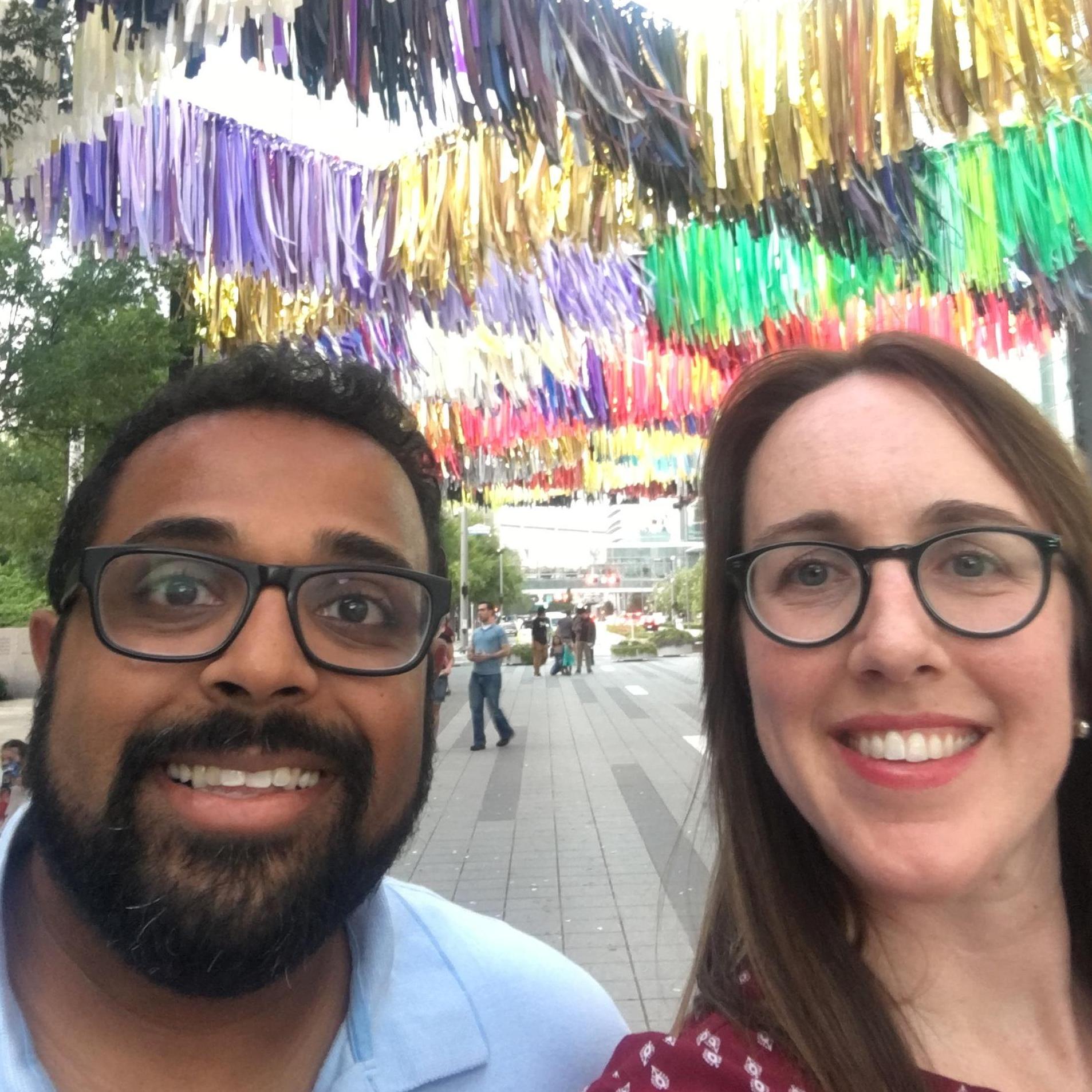 Always excited to find a celebration! This one was a trip the museum and dinner in Houston! We are excited to celebrate with you in July!! (We hope!)