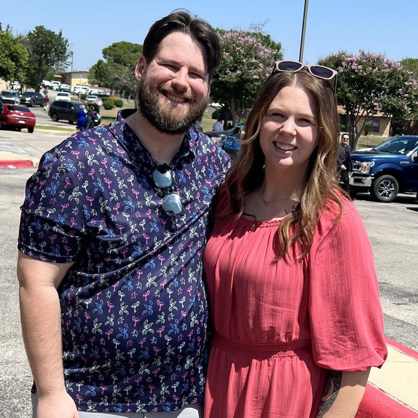 Our first trip together — San Antonio.