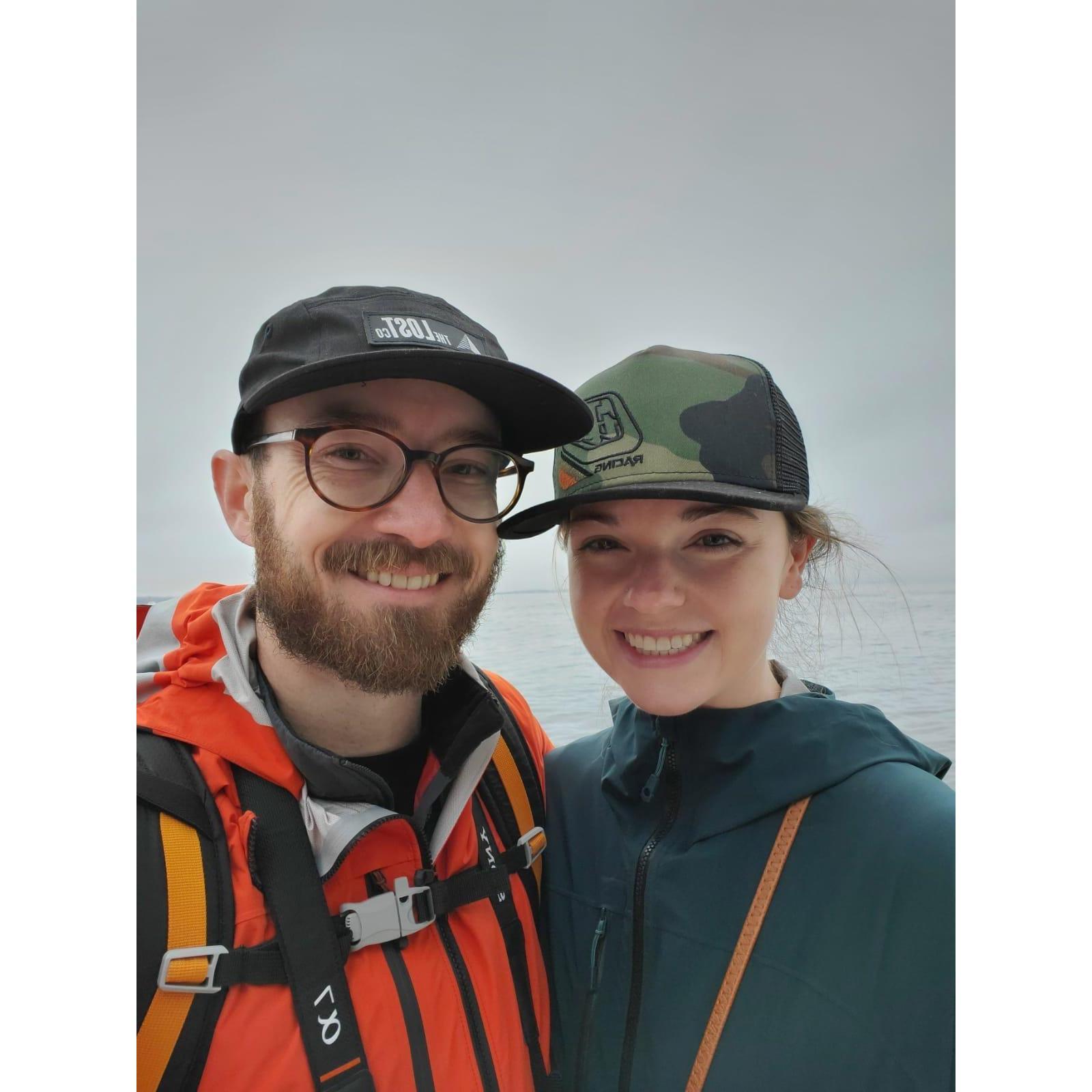 Whale watching while visiting Ryans home state of California