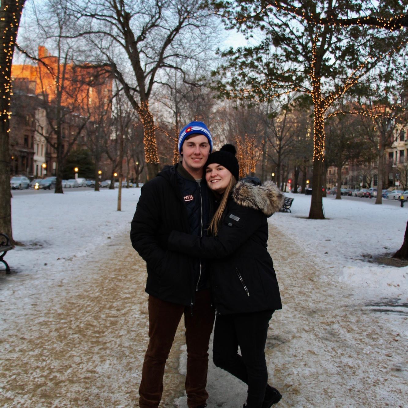 8 below zero in Boston, MA (January 2018).