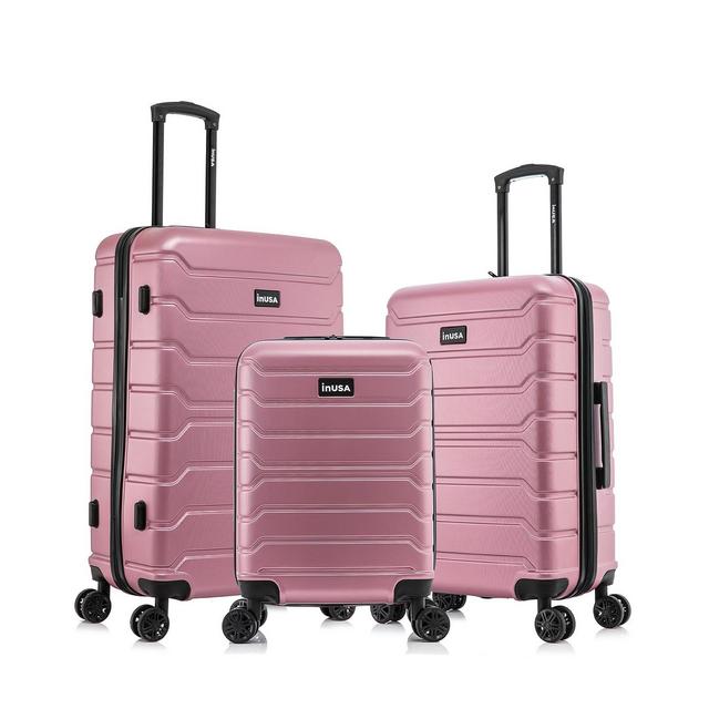 InUSA Trend Lightweight Hardside Spinner Luggage Set, 3 piece