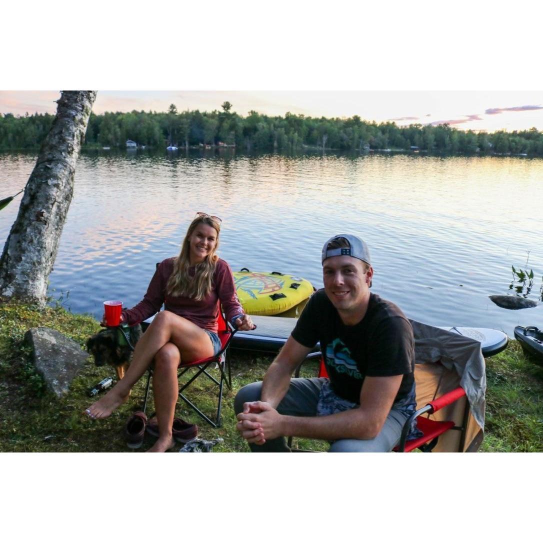 Camping by the lake.
Maine, 2019.