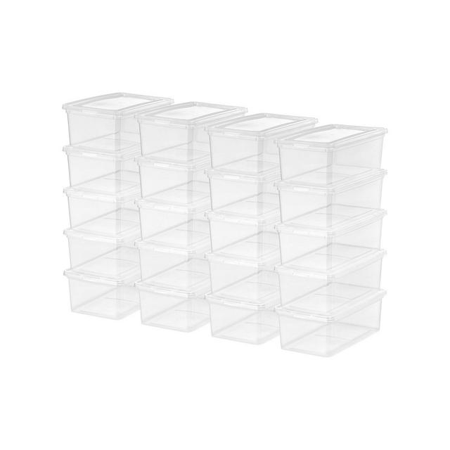 Iris 5 Quart Storage Box, 20 Pack