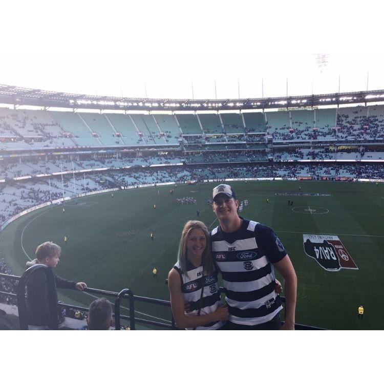 Geelong Cats Game in Melbourne