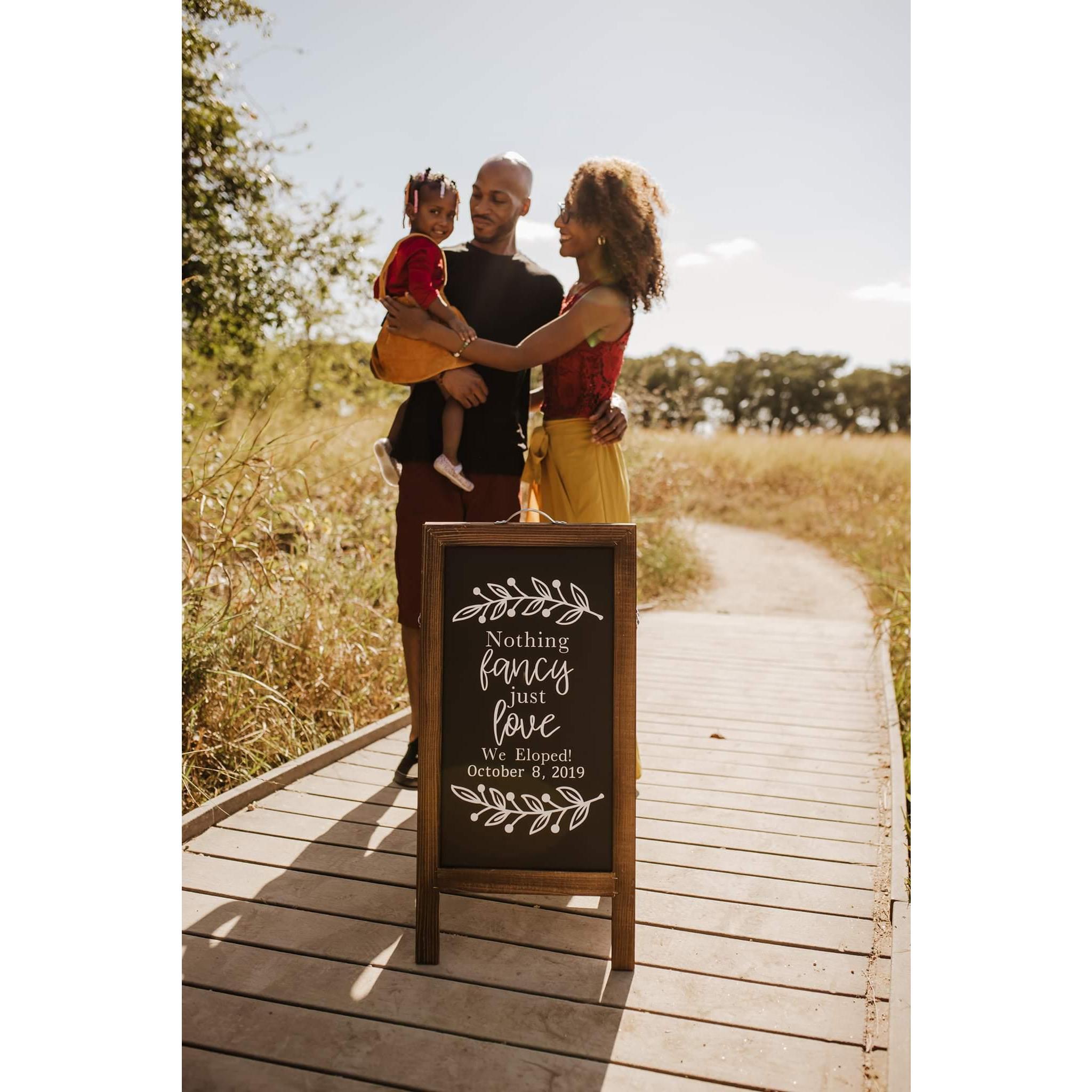 Nothing fancy, just love.