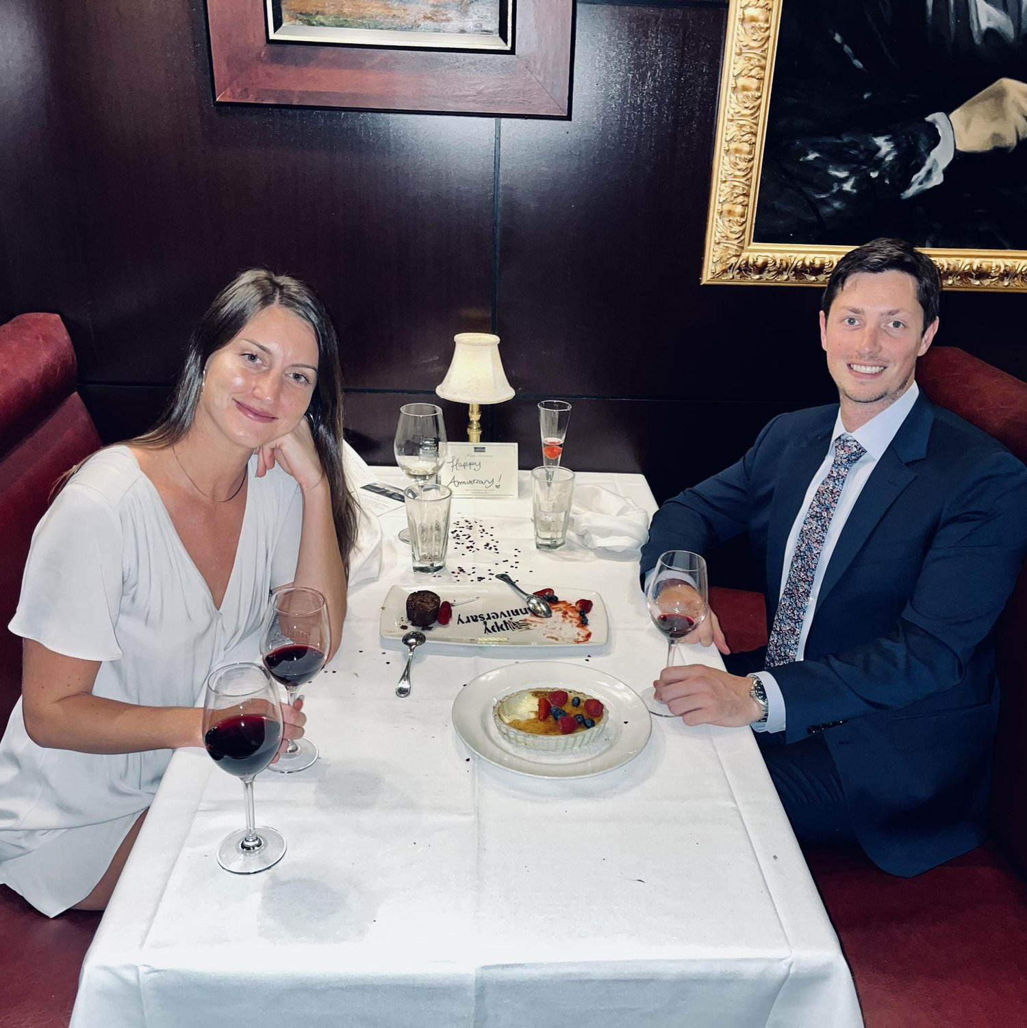 Anniversary dinners