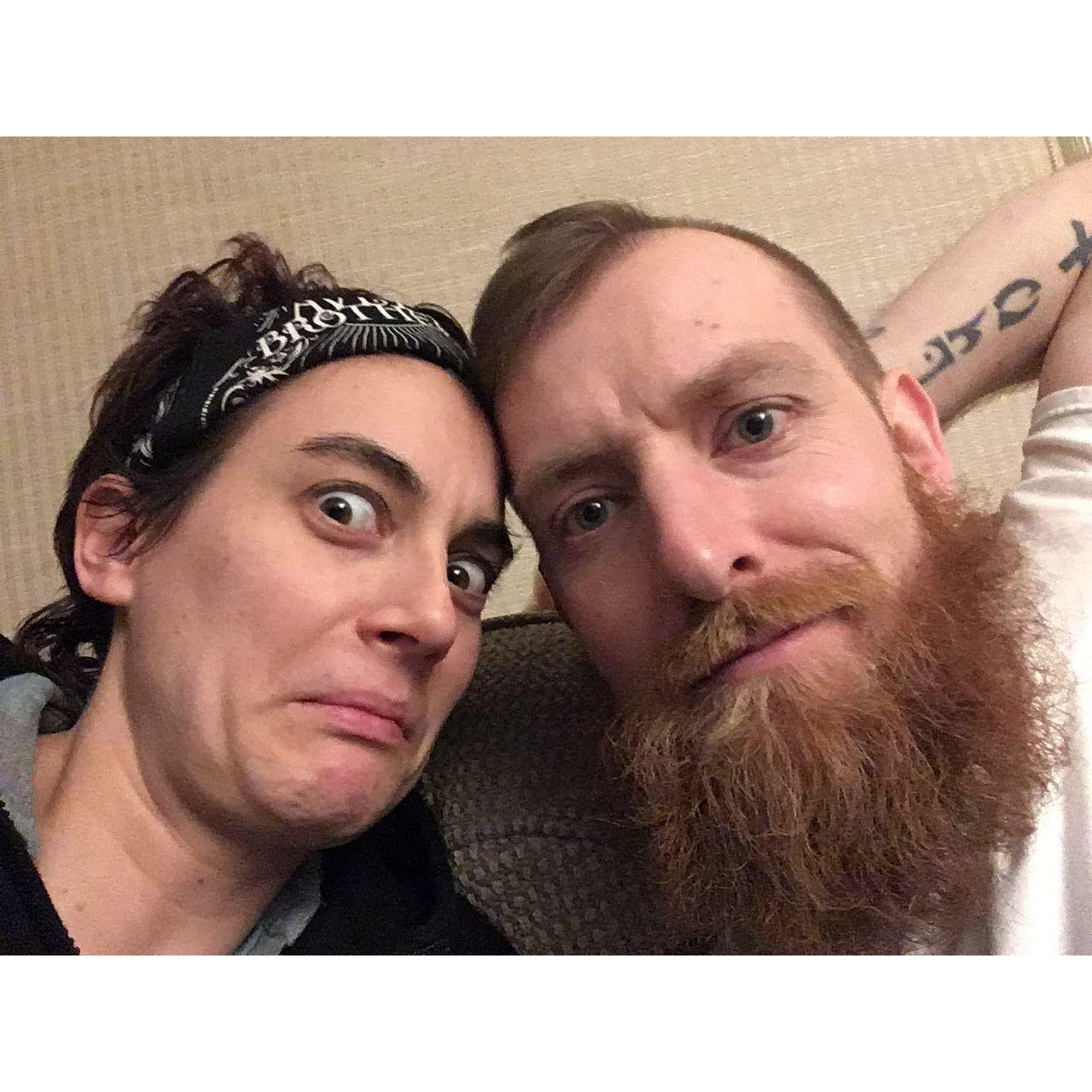 2019 Crazy eyes and giant beard