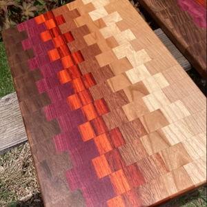 Handcrafted Ombre Cutting Board