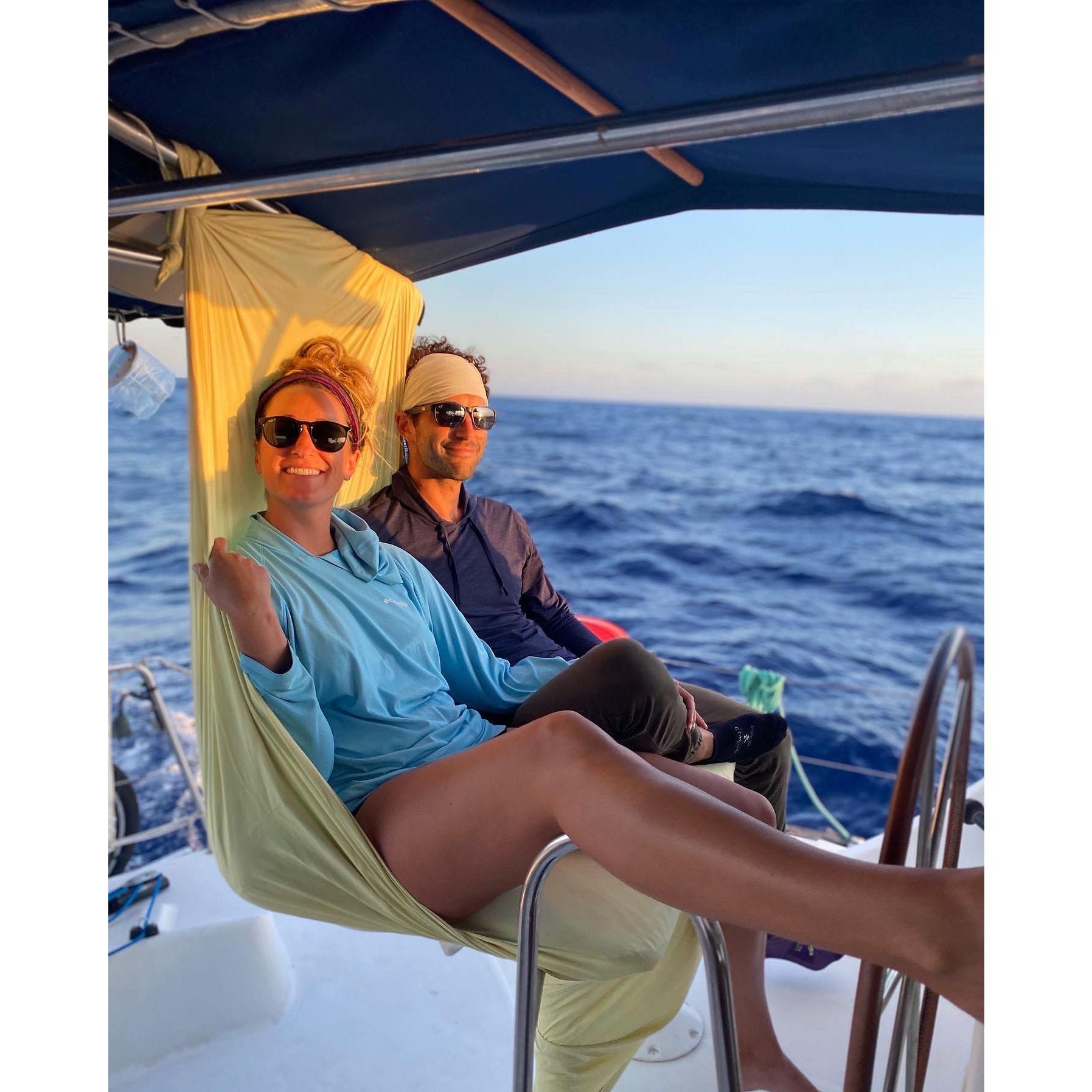 French Poly Cruisin, and Jules's innovative "Helm-mock"