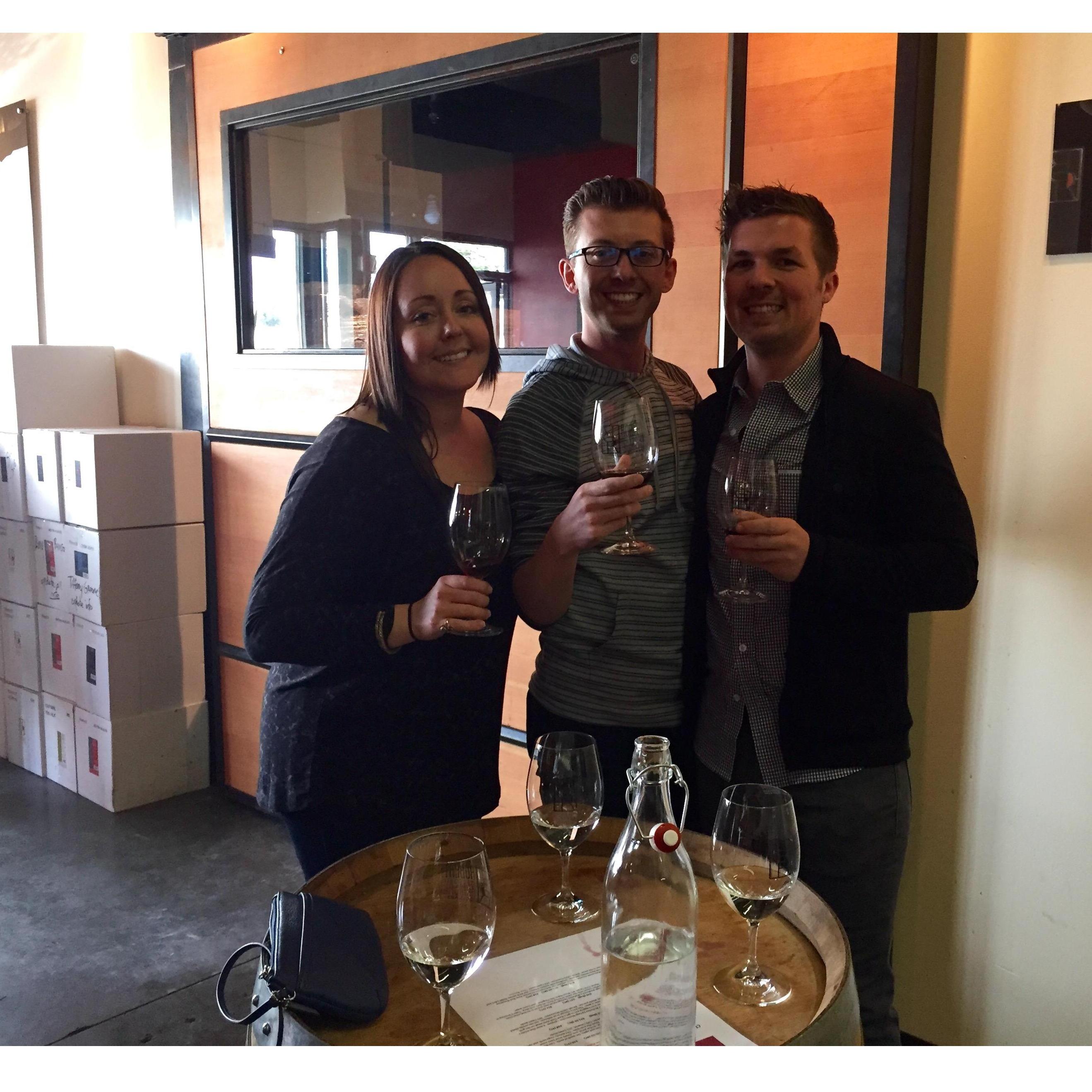 Great wine, even better friends!
Woodinville, WA