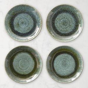 Cyprus Glaze Salad Plates (Set of 4)