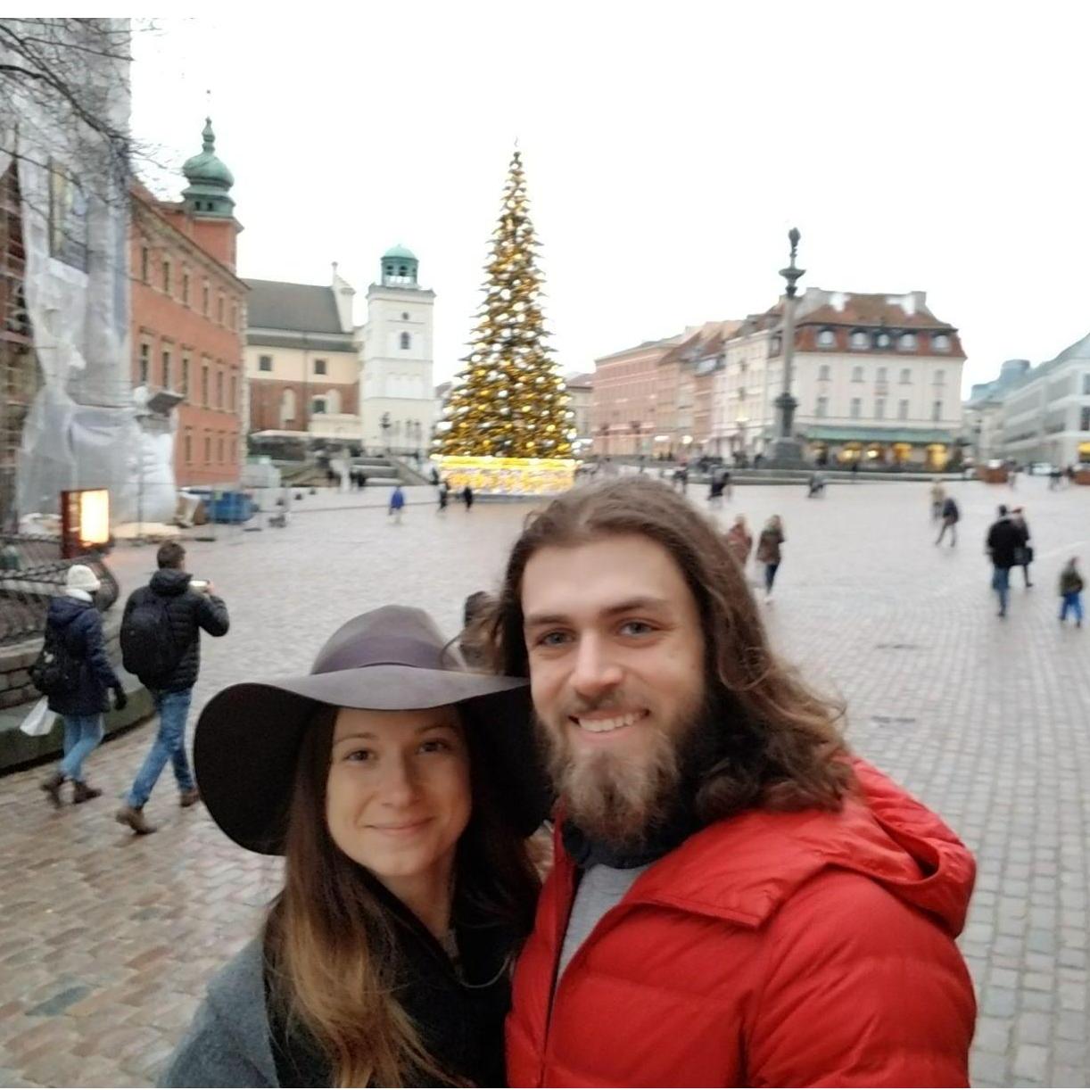 Christmas Eve in Warsaw, Poland 2017