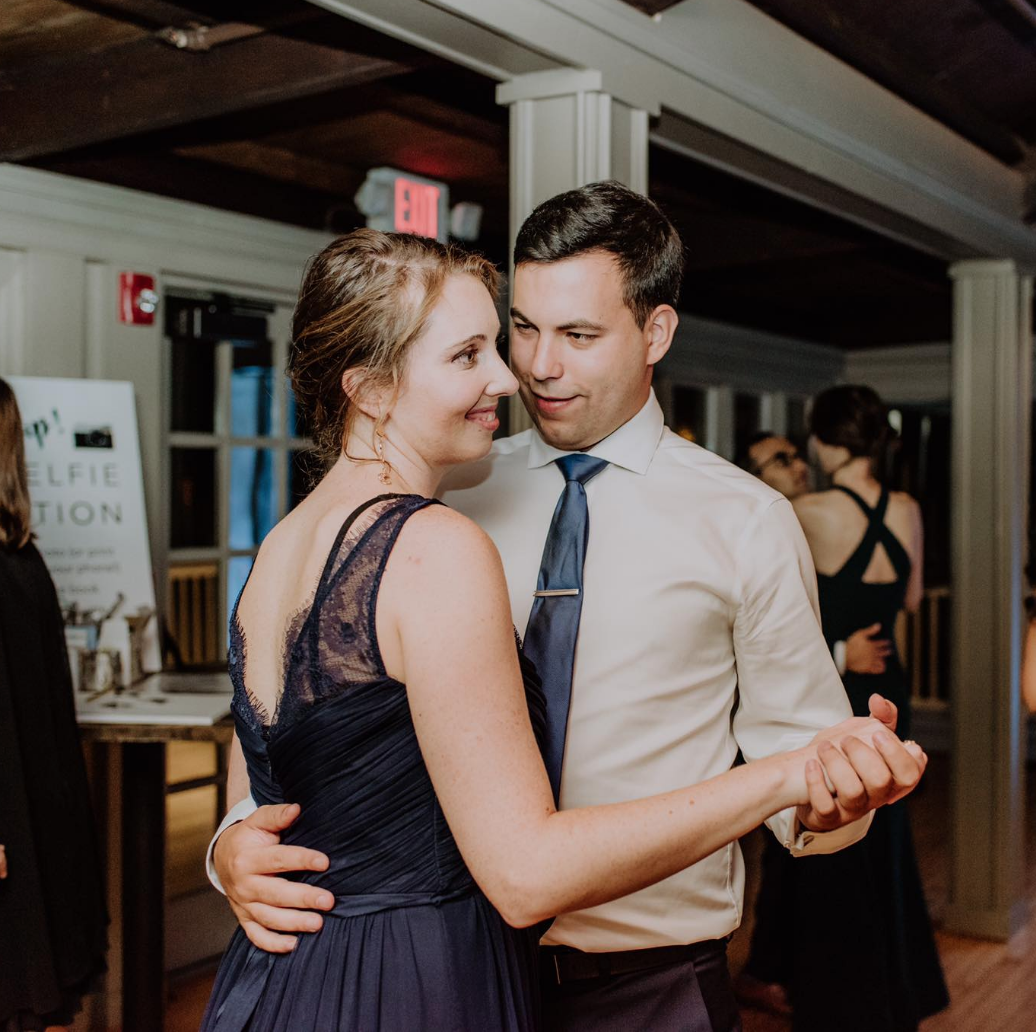 Dancing at Kelly's and Phil's wedding.
2018