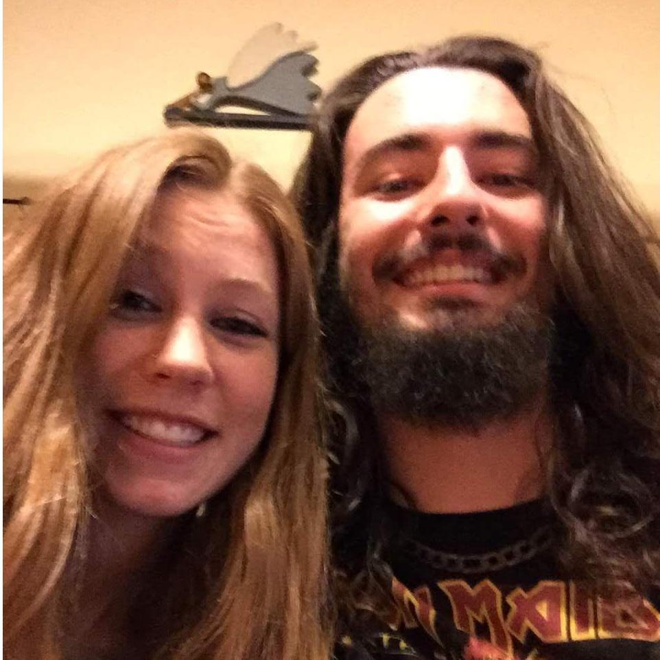 Our first ever photo together - New Year's Eve 2014