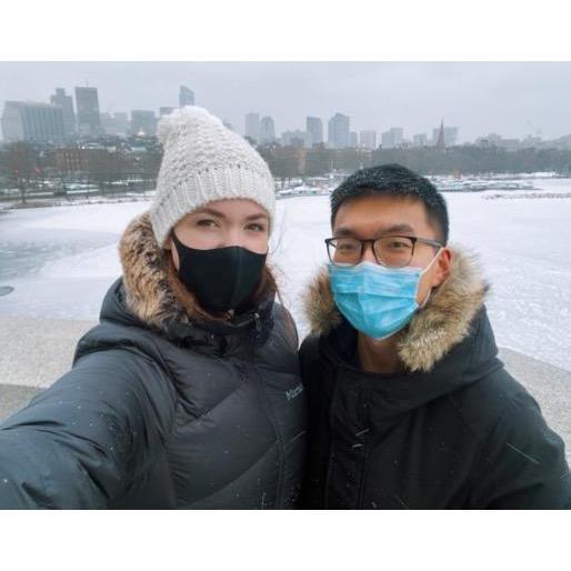 Boston winter walks
