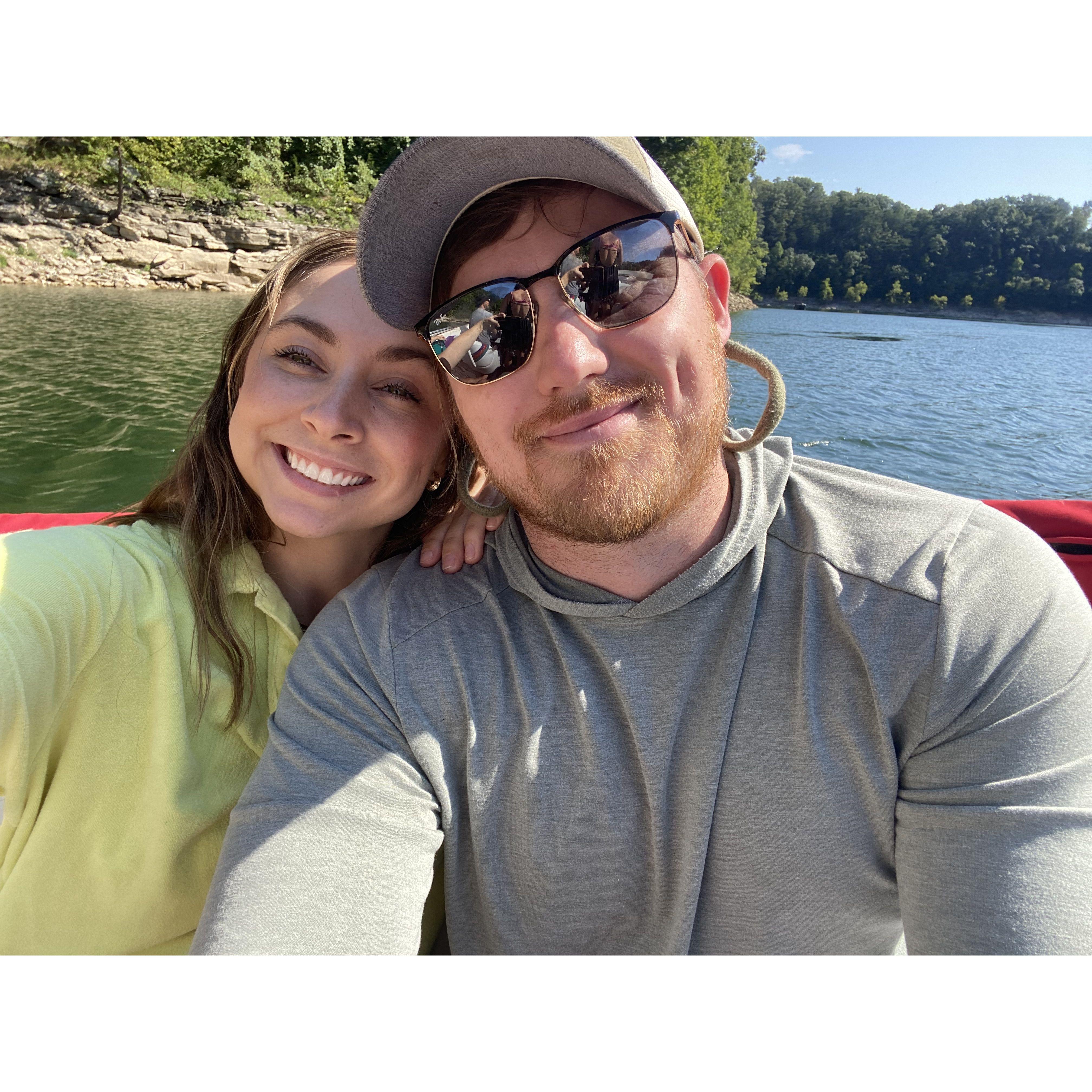 Our annual trip to Lake Cumberland with friends!