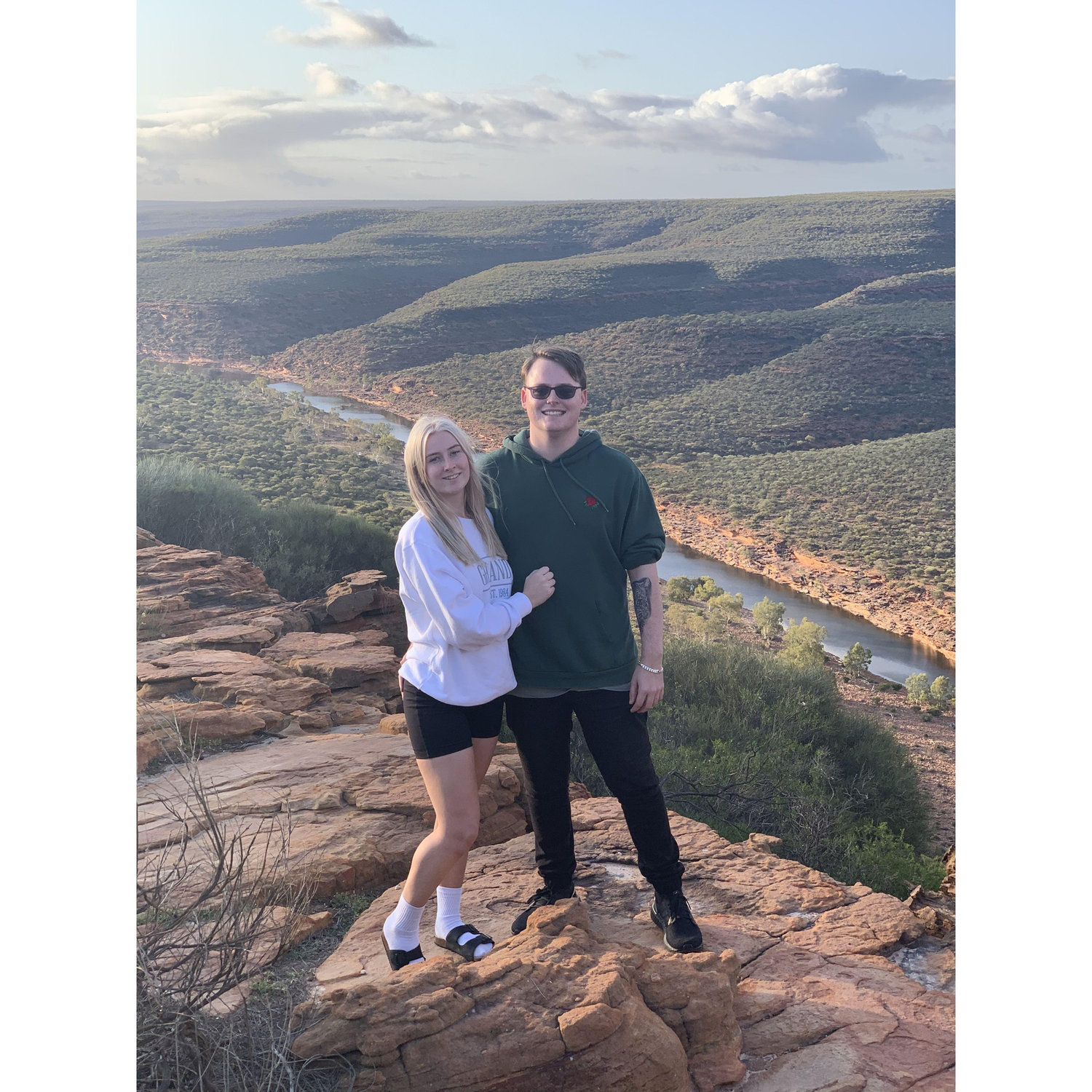 When we packed up everything and drove across Australia