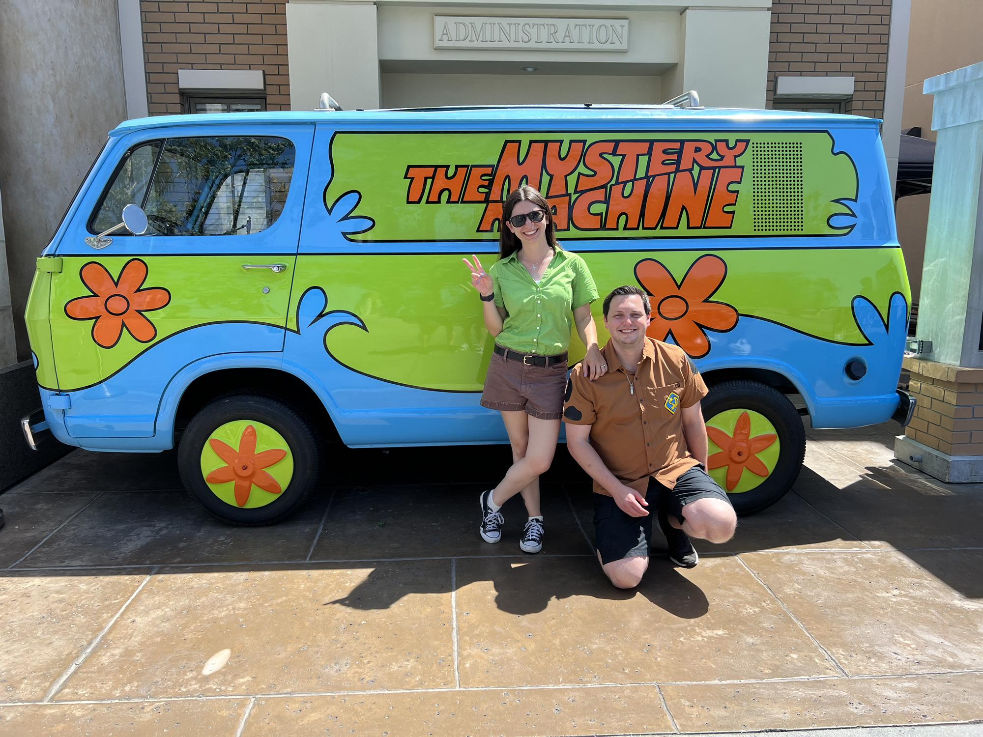 Shaggy and Scooby-Doo having a groovy day!
2022