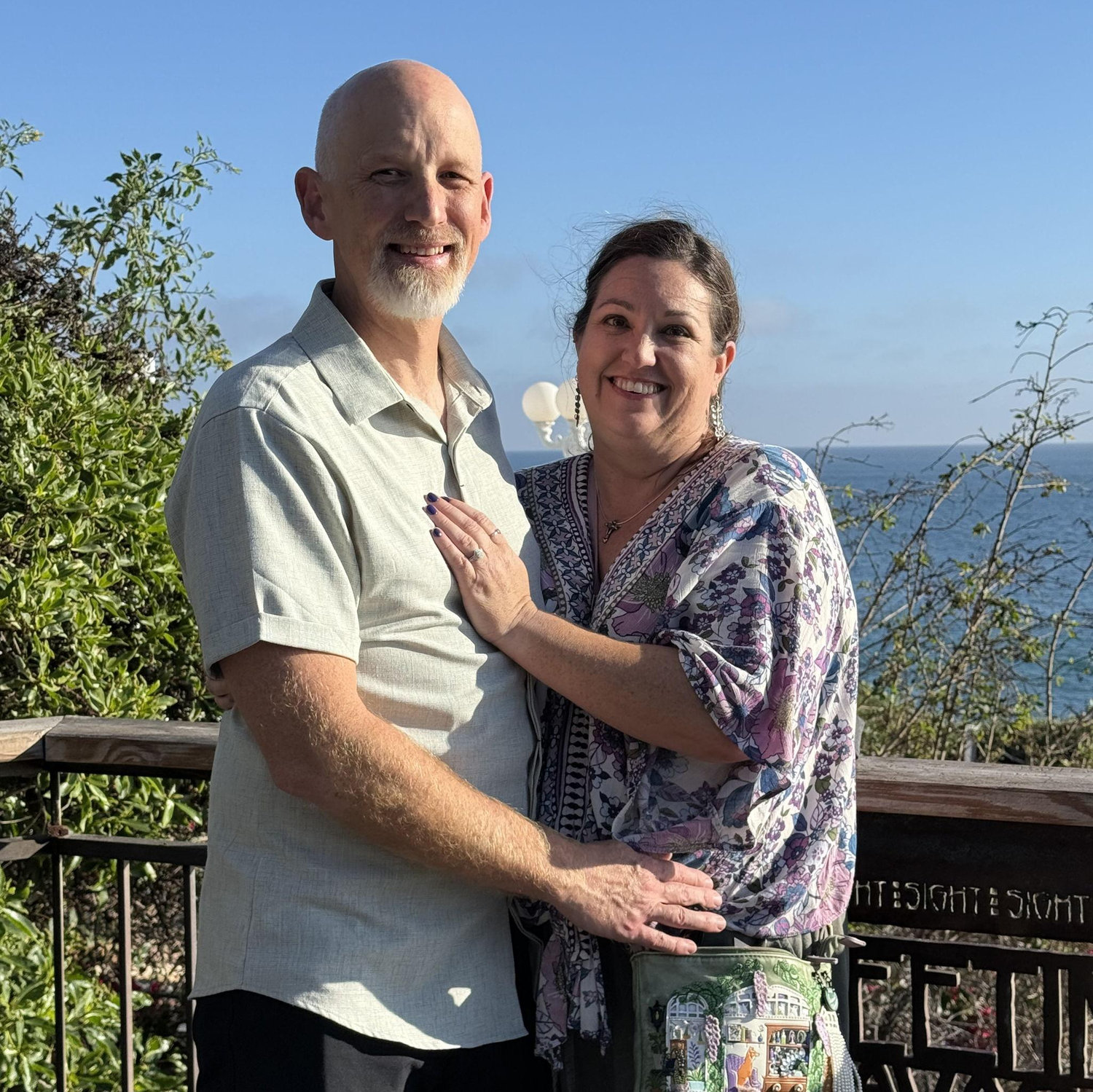 Thank you to the lovely couple who spontaneously took our engagement photos!