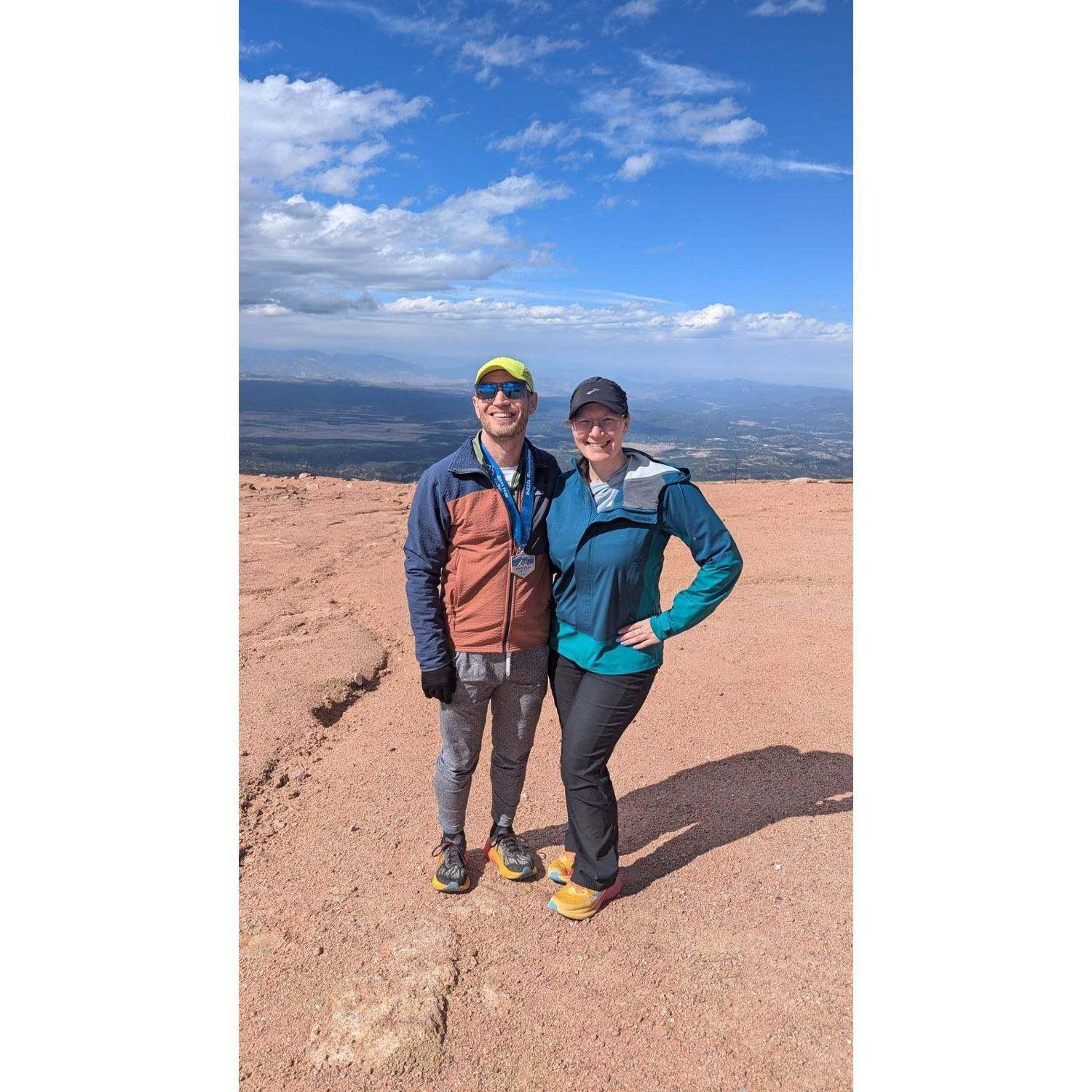 Sept 2024 right after Aaron completed the Pikes Peak Ascent!