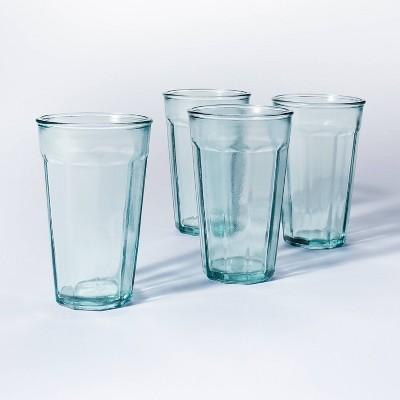 16oz 4pk Glass Tall Tumblers – Threshold™ designed with Studio McGee