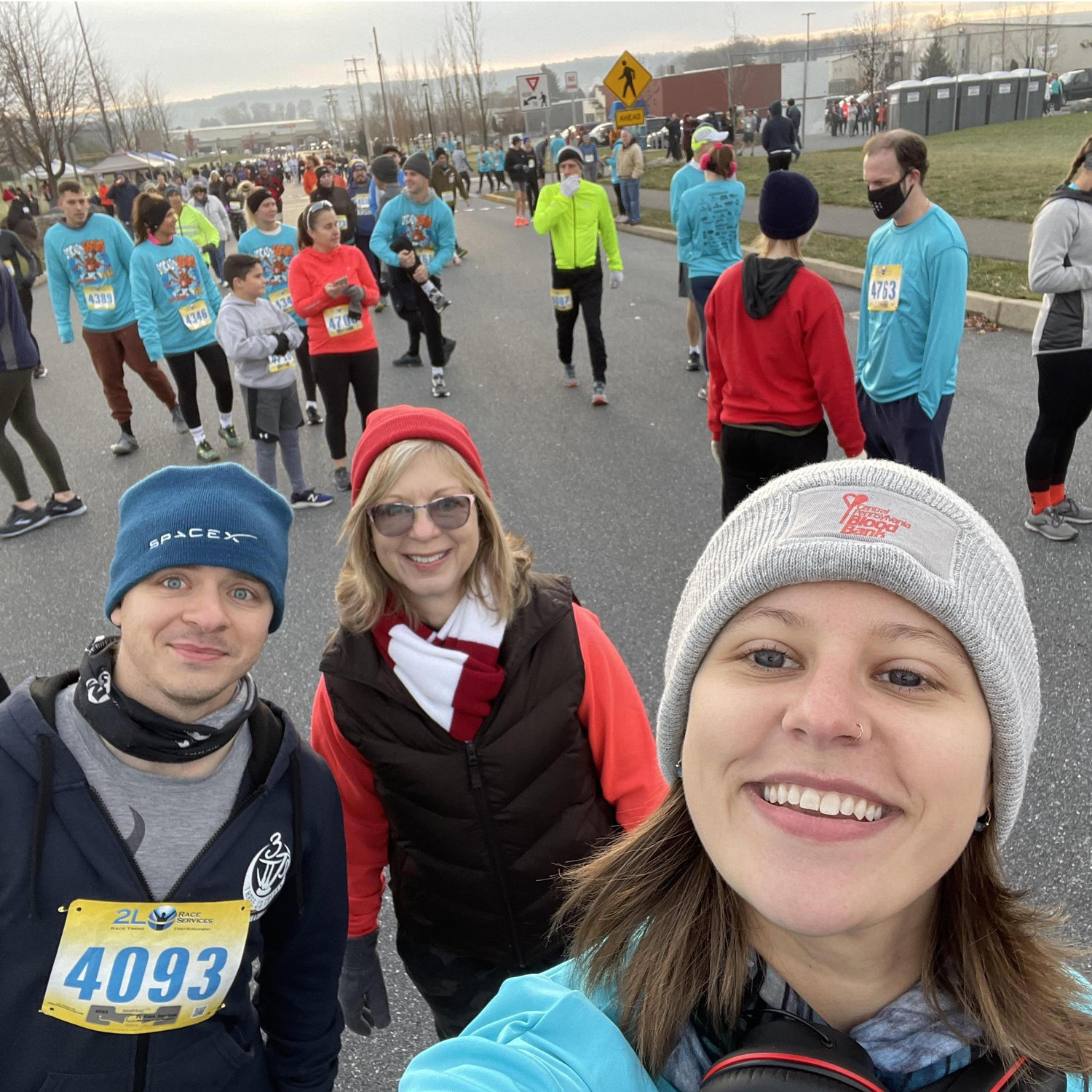 Thanksgiving 5K w Jonny’s mom