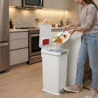 SoftStep® Elongated Step Pedal Kitchen Trash Can