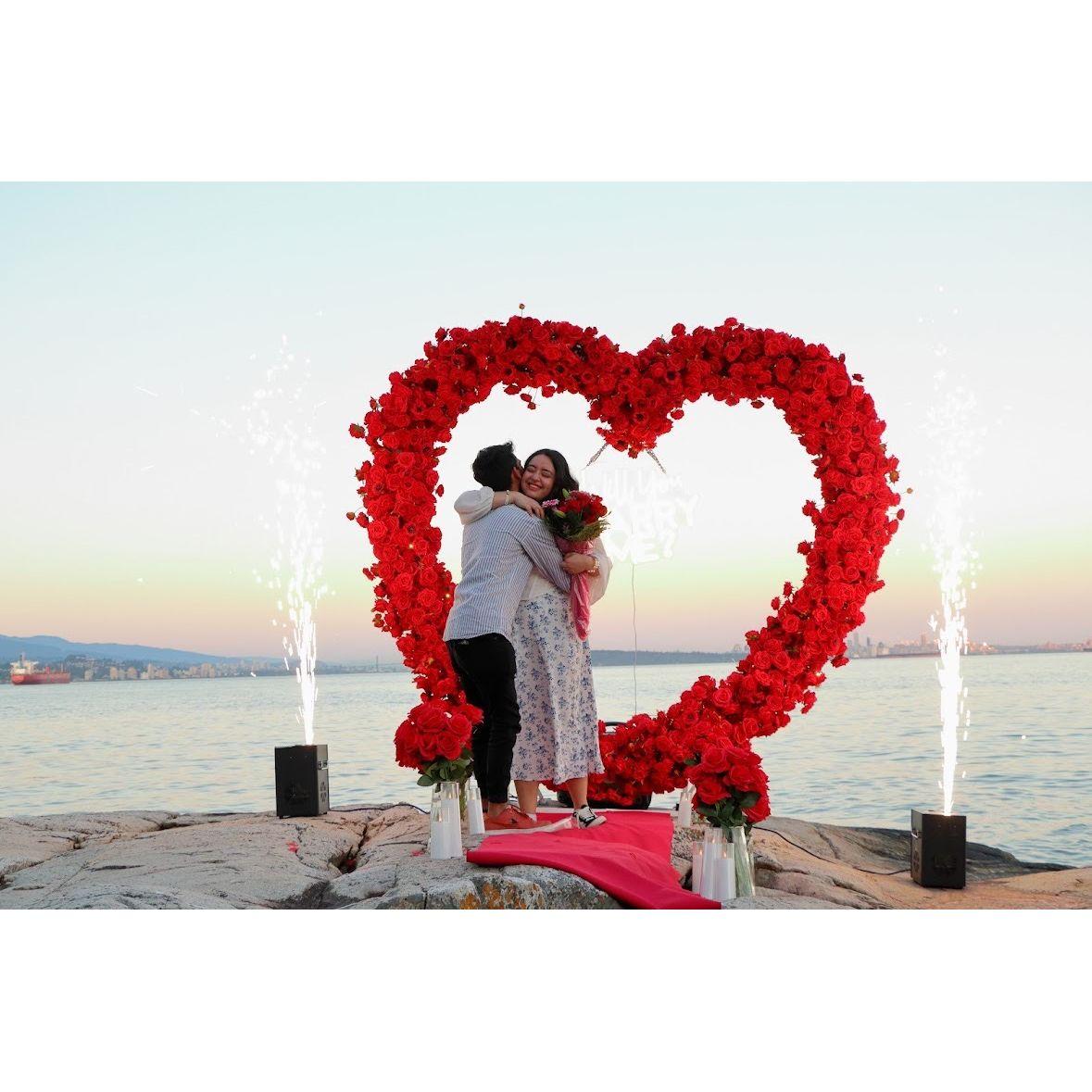 The beginning of an eternal life together