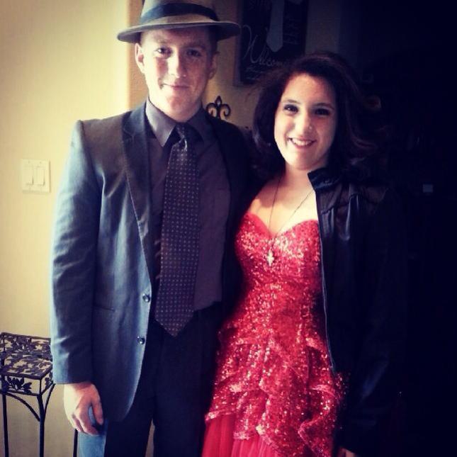 September 21, 2013 - Emily's senior homecoming dance
