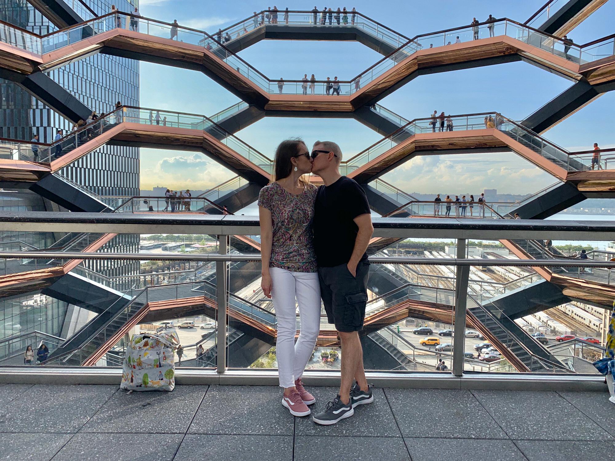 Not leaving room for the Holy Spirit at the Vessel in NYC.