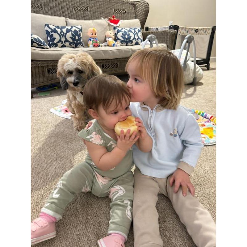 Lady Charlotte & King #hall #nieceandnephew #houston #boudreauxthepup