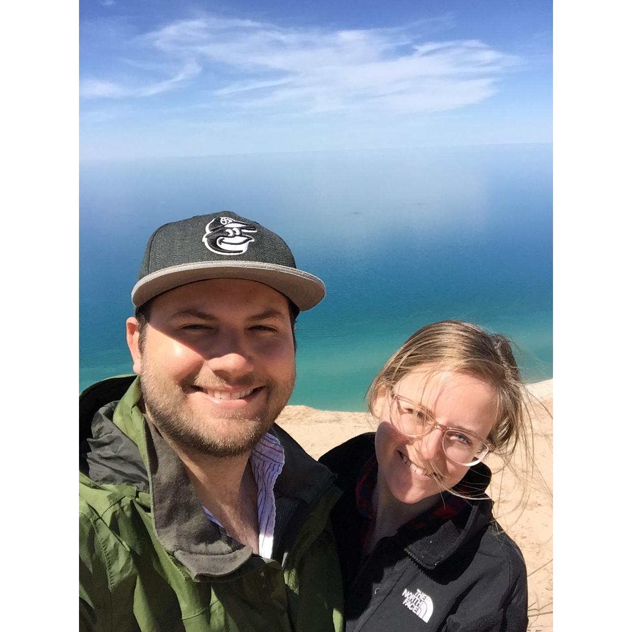 Camping trip near Sleeping Bear Dunes during the summer of 2018.