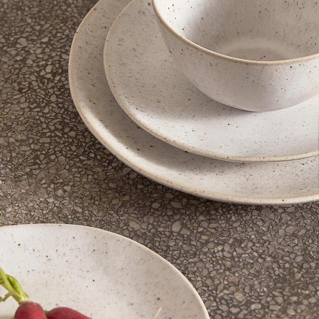 Roc Side Plate, Speckle, Set of Four