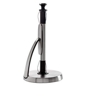 OXO Good Grips SimplyTear Standing Paper Towel Holder, Brushed Stainless Steel