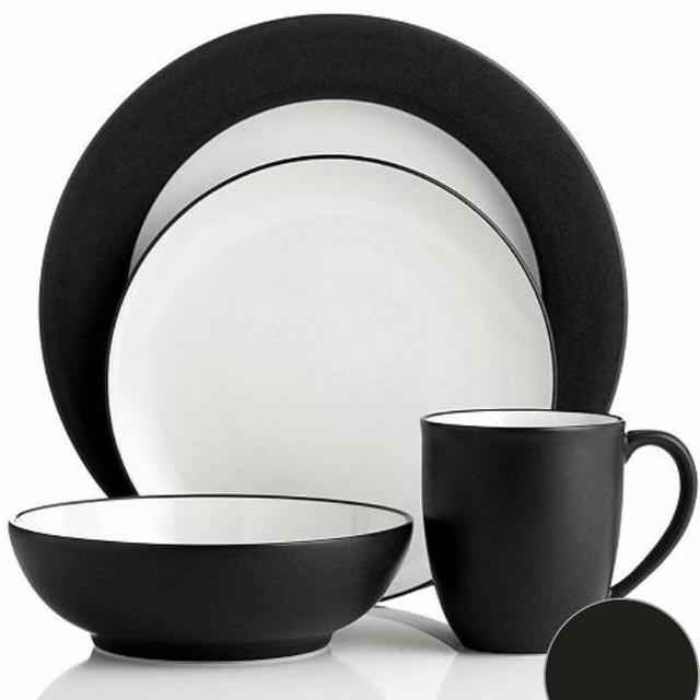 Colorwave Dinnerware Place Settings-Graphite