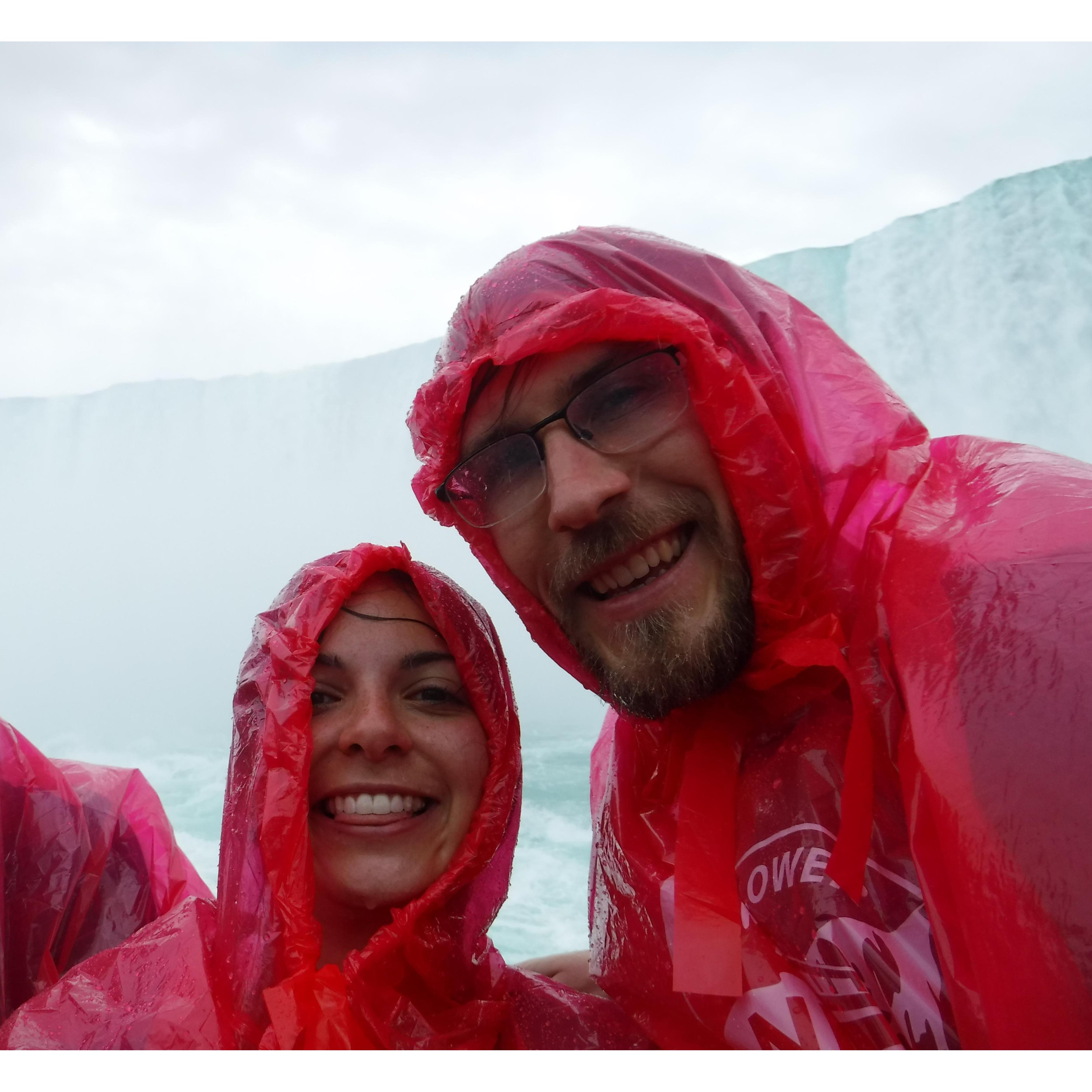 Boating at Niagara Falls, Canada (July 2018)