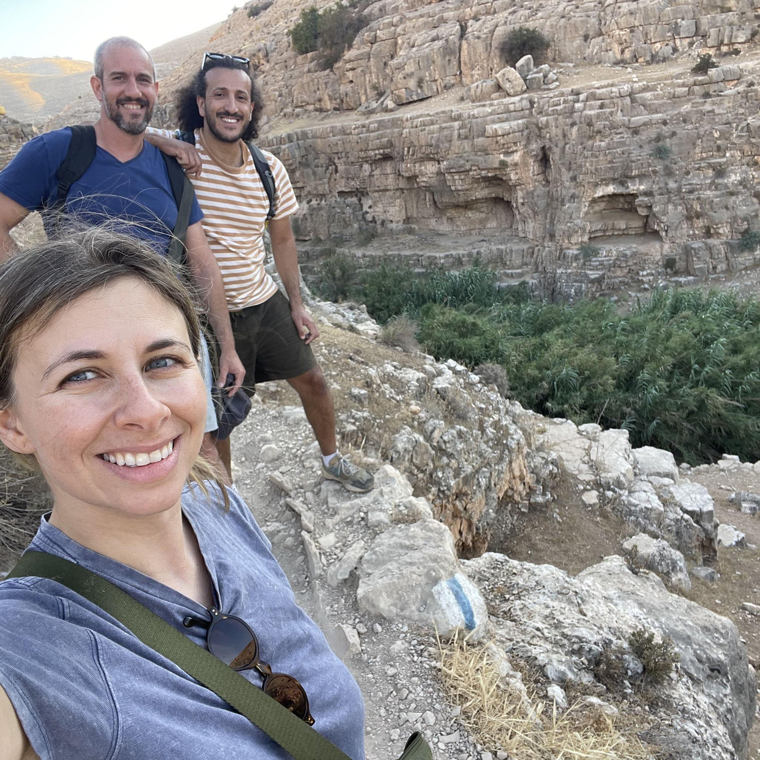 Hiking with our friend, Natan!