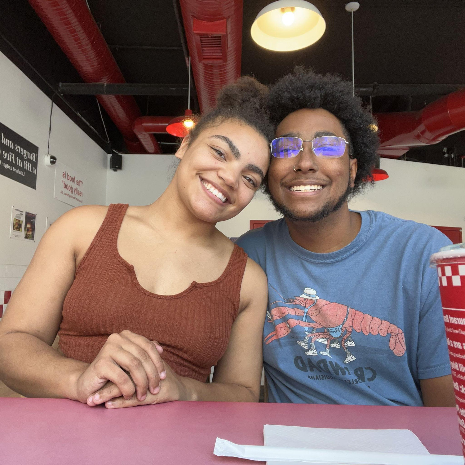 Celebrating Me Moving into My Apt w/ Five Guys, Sep 2022